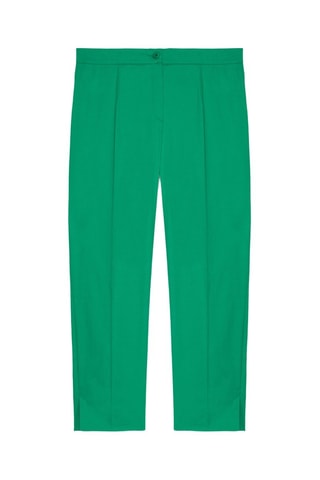 Pantalón pirata estilo chino - Verde