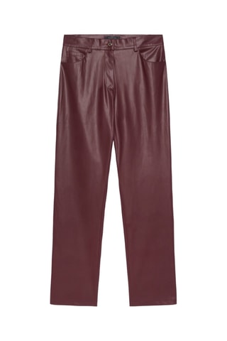 Pantalón recto - Violeta