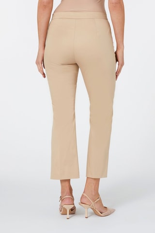Pantalón flare - Beige