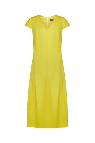 Vestido midi - Amarillo