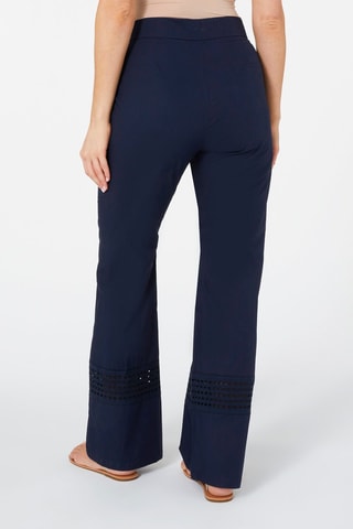 Pantalón flare - Azul