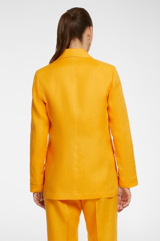 Chaqueta de lino - Naranja