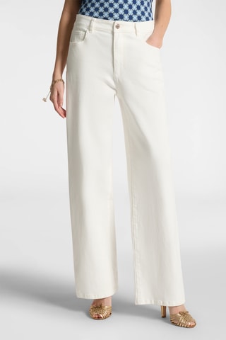 Vaquero wide leg - Blanco