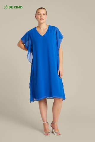 Vestido recto - Azul