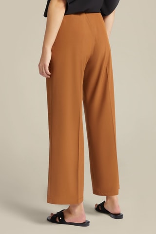 Pantalón wide leg 7/8 - Crudo