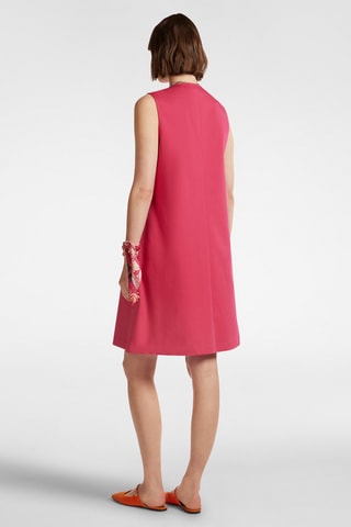 Vestido trapecio - Rojo