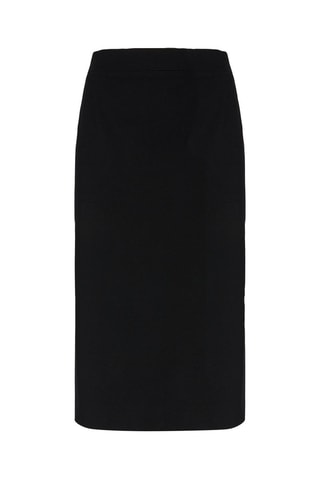 Falda recta - Negro