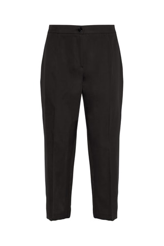Pantalón pirata de tiro alto - Negro
