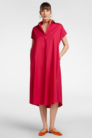 Vestido recto - Rojo