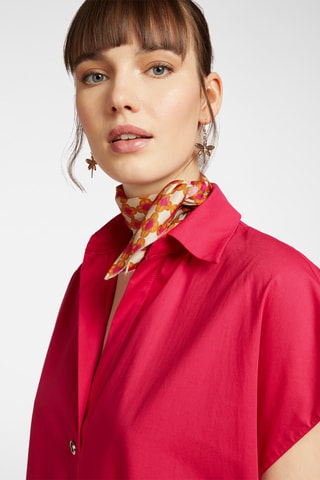Vestido recto - Rojo