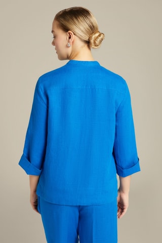 Camisa de lino - Azul