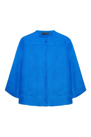 Camisa de lino - Azul