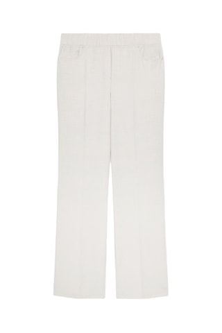 Pantalón wide leg - Beige