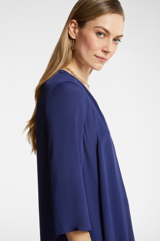 Túnica y pantalón palazzo - Azul