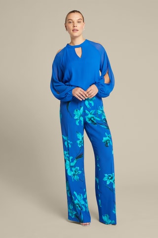 Pantalón de tiro alto - Verde