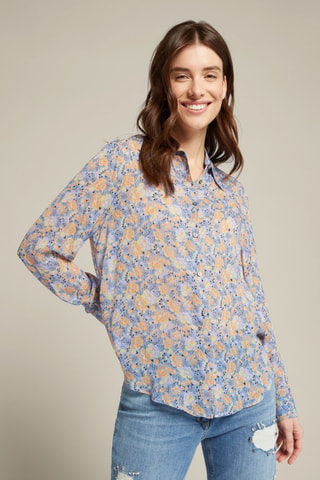 Camisa - Azul y amarillo