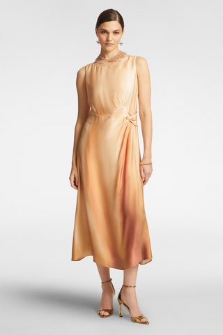 Vestido midi - Blanco