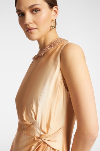 Vestido midi - Blanco