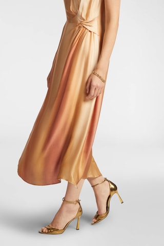 Vestido midi - Blanco
