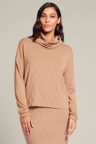 Jersey de lana - Beige