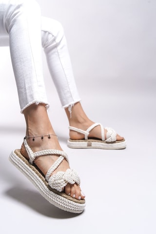 Platform Sandalen - Wit