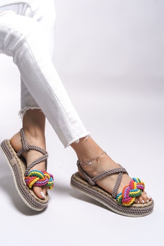 Platform Sandalen - Multicolor