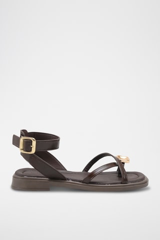Sandalen - Bruin
