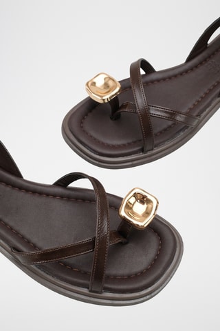 Sandalen - Bruin