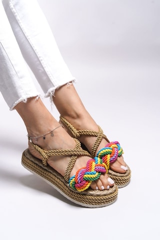 Platform Sandalen - Multicolor
