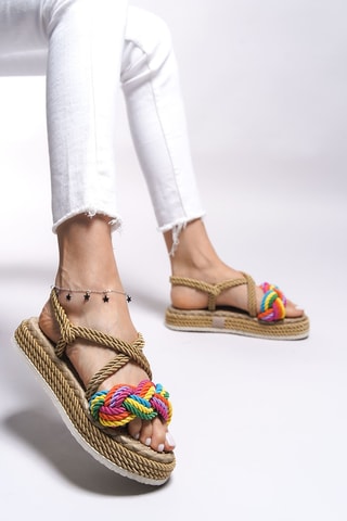Platform Sandalen - Multicolor