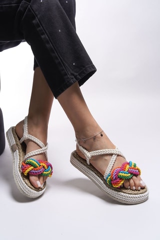Platform Sandalen - Multicolor