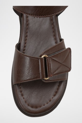 Platform Sandalen - Bruin