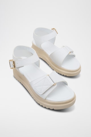 Platform Sandalen - Wit