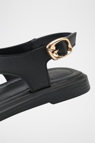 Sandalen - Zwart en beige