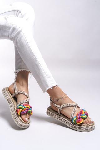 Platform Sandalen - Multicolor