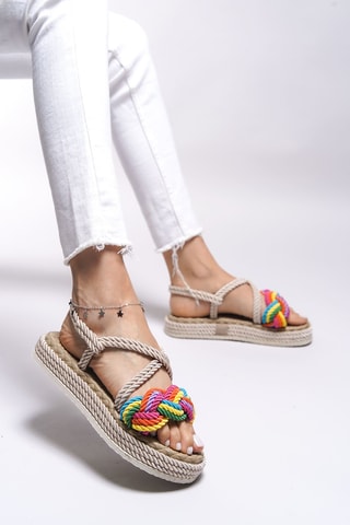 Platform Sandalen - Multicolor