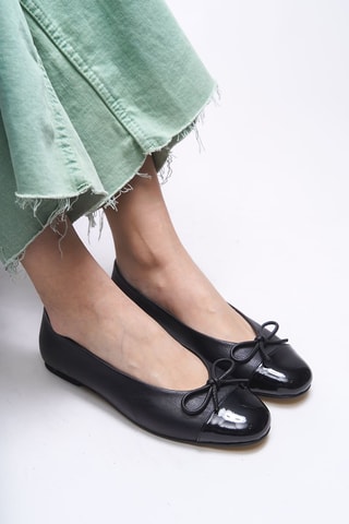 Ballerines vernies - Noir