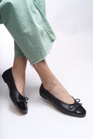 Ballerines vernies - Noir