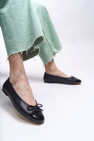 Ballerines vernies - Noir