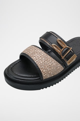 Mules plateformes - Noir