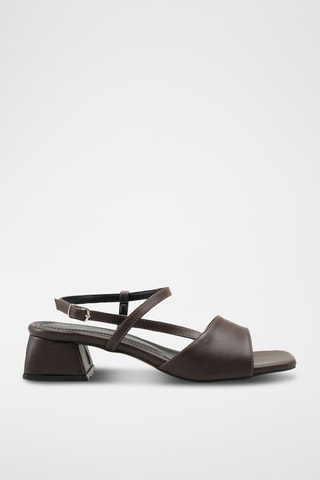 Sandalen met Hak - Bruin