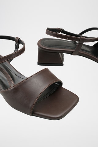 Sandalen met Hak - Bruin