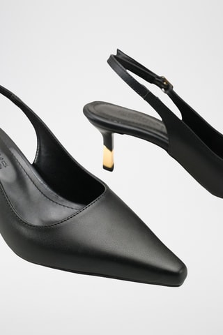 Escarpins - Noir et beige