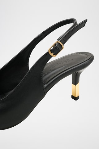 Escarpins - Noir et beige