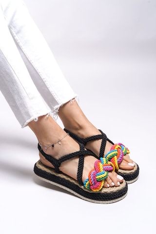 Platform Sandalen - Multicolor