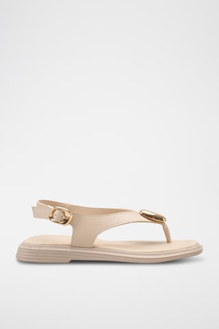 Sandalen - Beige