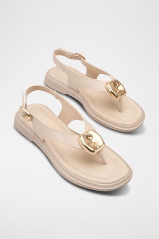 Sandalen - Beige