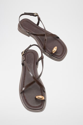 Sandalen - Bruin