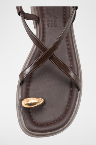 Sandalen - Bruin
