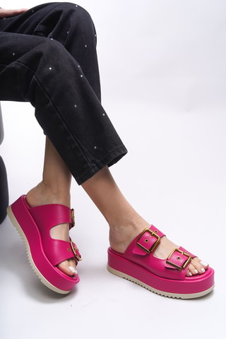 Platform Muiltjes - Fuchsia